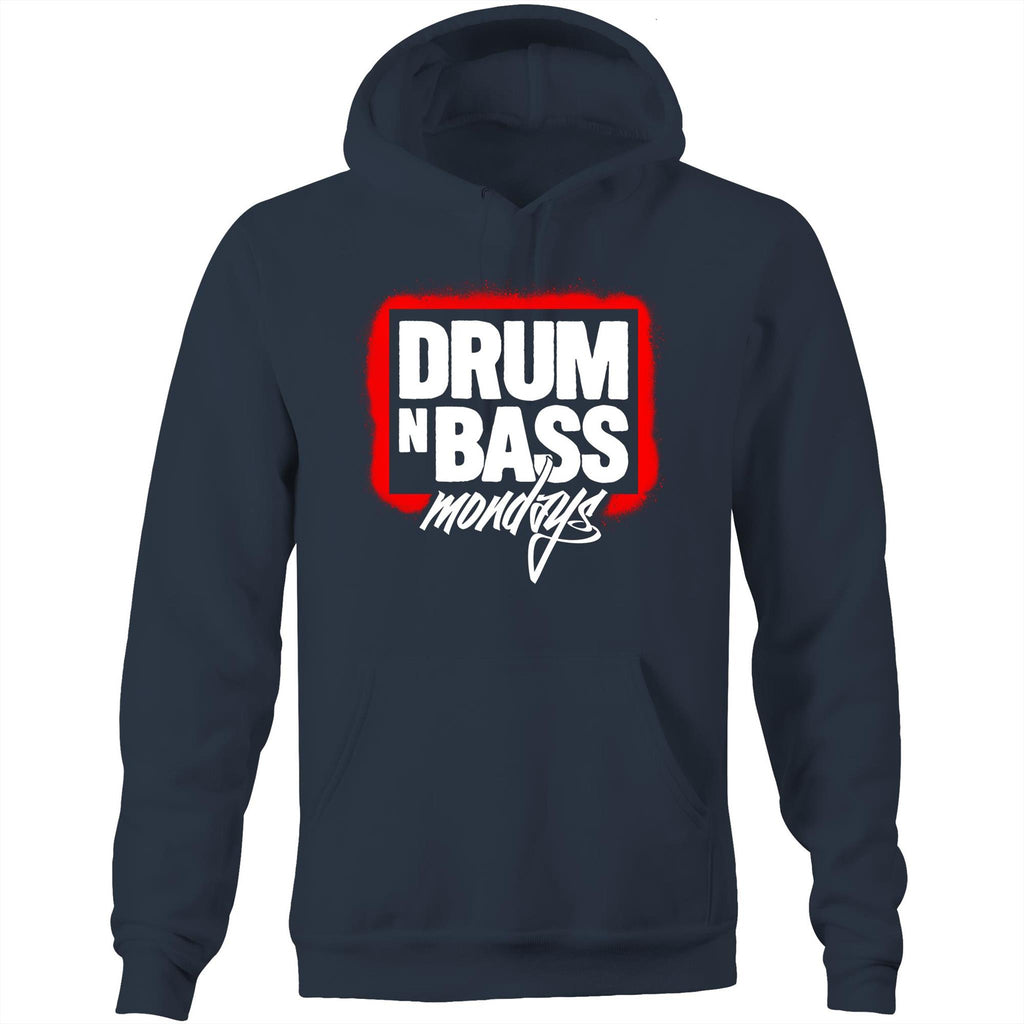 DNB Mondays Logo Remix - AS Colour Stencil - Pocket Hoodie Sweatshirt